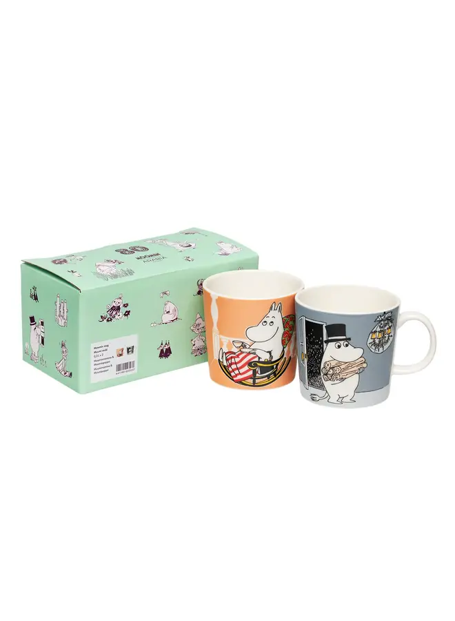 MOOMIN MAMMA & PAPPA MUG SET – 2PCS