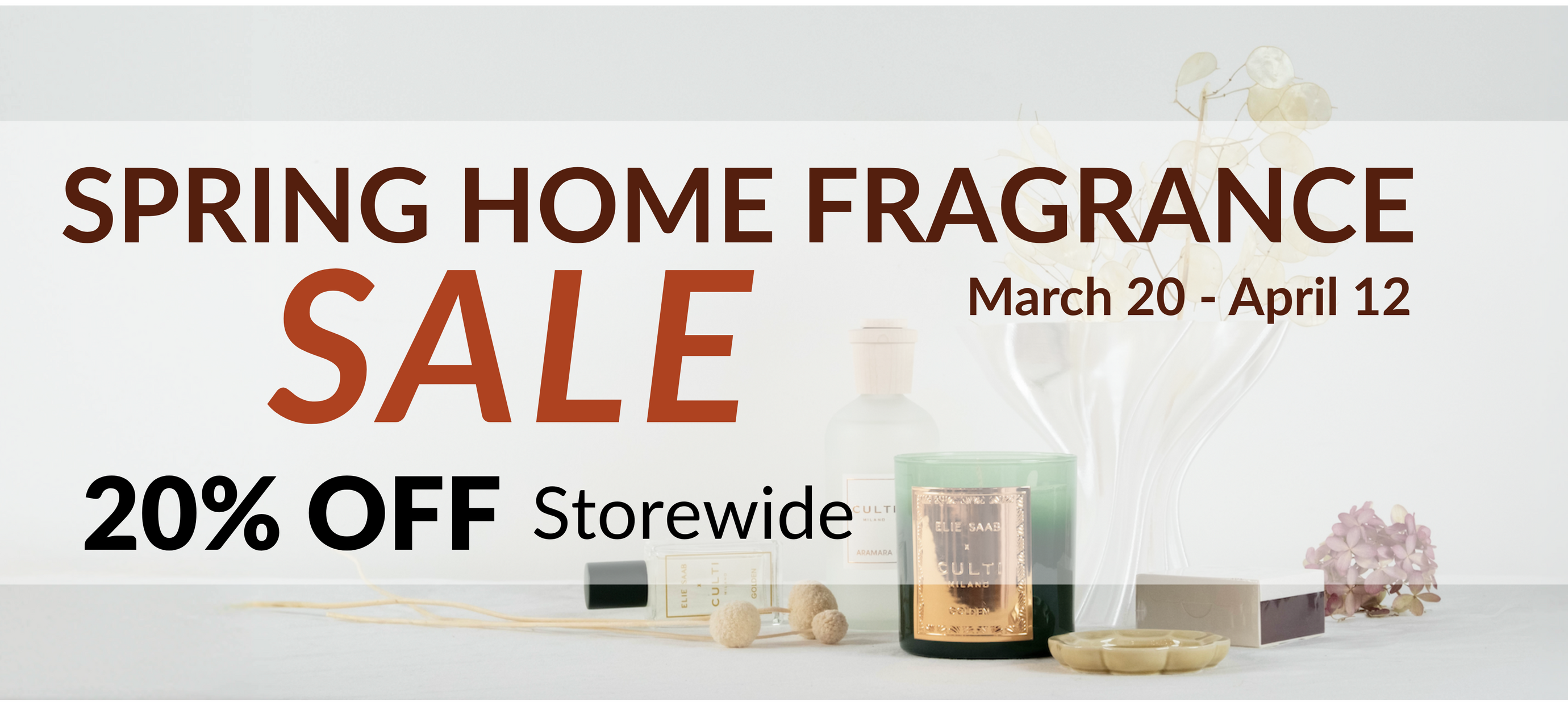 Spring Home Fragrance — 20% Off Storewide 