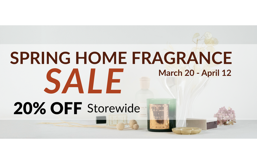 Spring Home Fragrance — 20% Off Storewide 