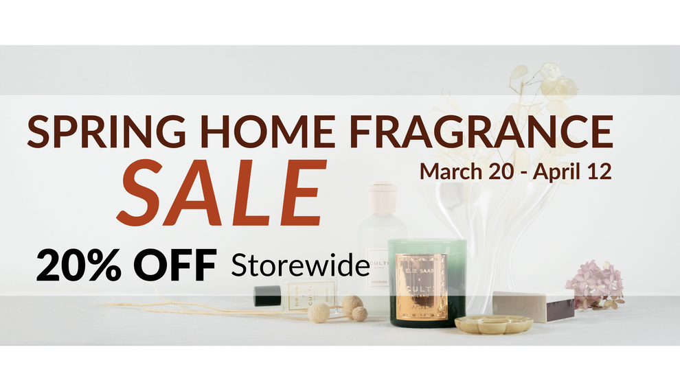 Spring Home Fragrance — 20% Off Storewide 