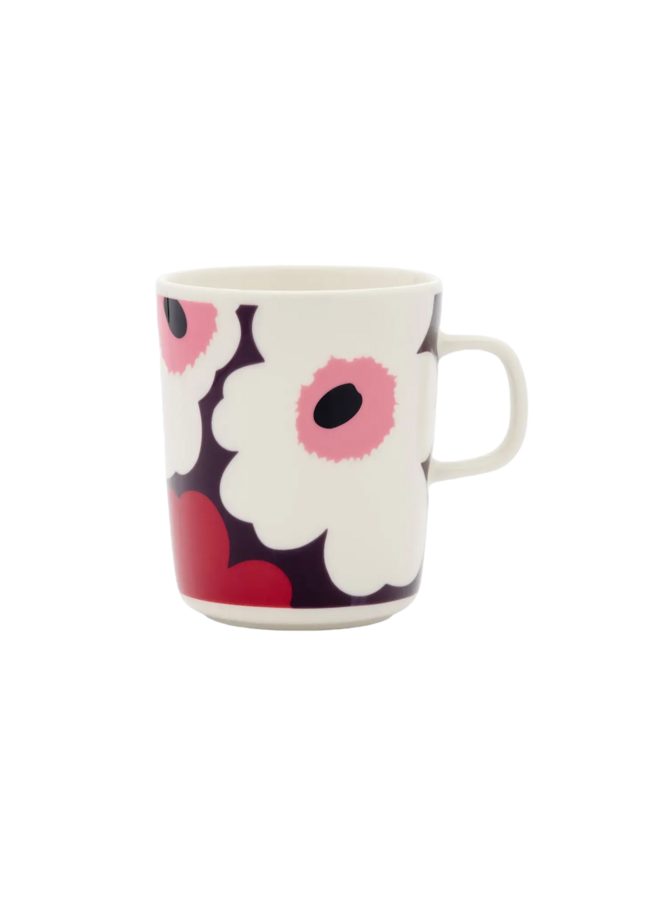 MARIMEKKO OIVA UNIKKO MUG 2.5DL – RED & DARK