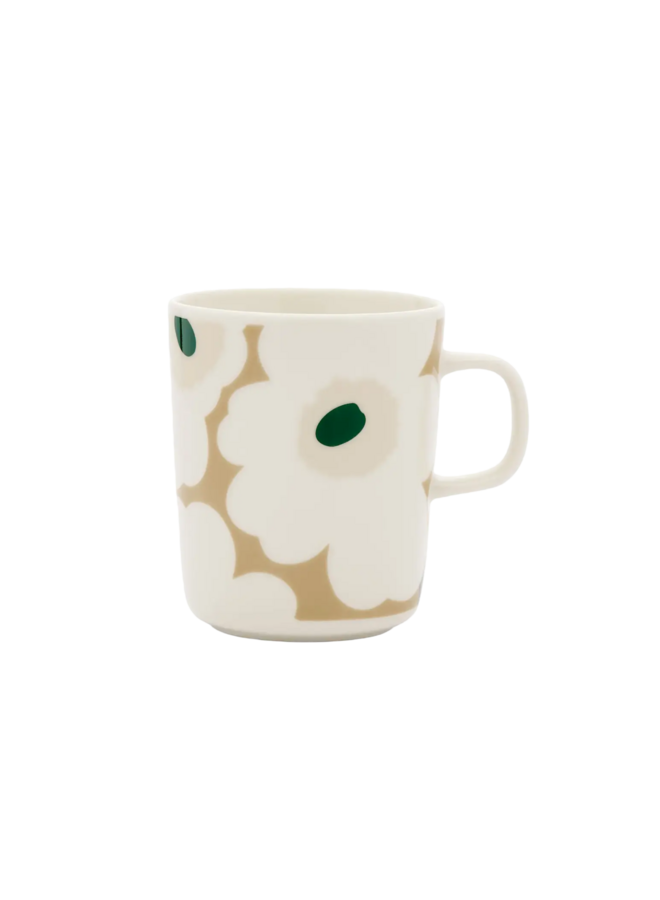 MARIMEKKO OIVA UNIKKO MUG 2.5DL – BEIGE & GREEN