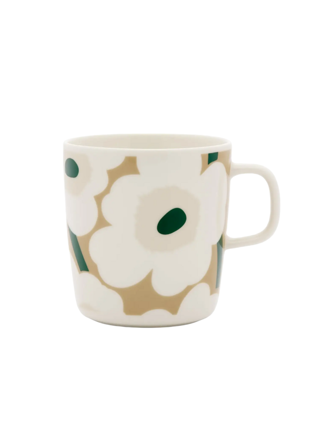 MARIMEKKO OIVA UNIKKO MUG 4DL – BEIGE & GREEN