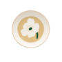 PLATE 20.5CM - 263 BEIGE/GREEN - OIVA/UNIKKO PLATE 075873-188 M6 - MARIMEKKO