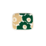 MARIMEKKO OIVA UNIKKO PLATE 12X15CM – GREEN & BEIGE