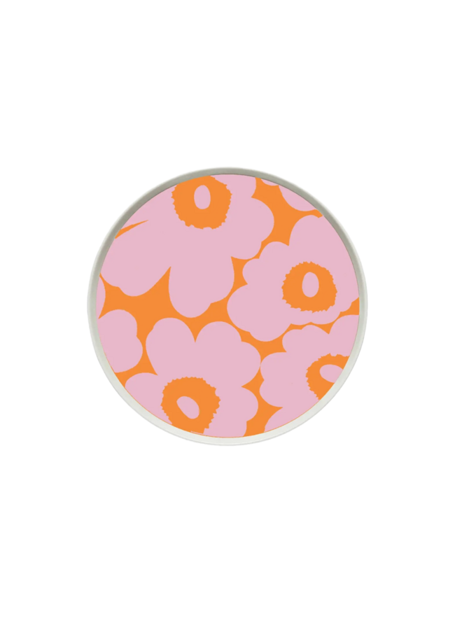 PLATE 20CM - 261 PINK/ORG - OIVA/UNIKKO 075855-132