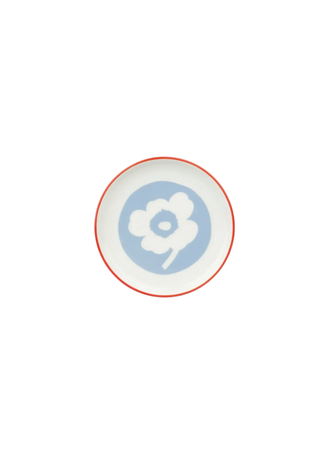 MARIMEKKO UNIKKO PLATE 13.5CM – BLUE FLOWER