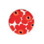 MARIMEKKO OIVA UNIKKO PLATE 20CM – RED