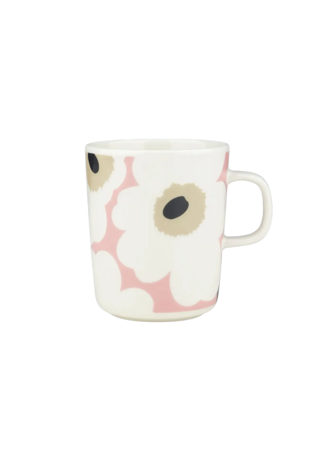 MARIMEKKO OIVA UNIKKO MUG 2.5DL – BEIGE & PINK