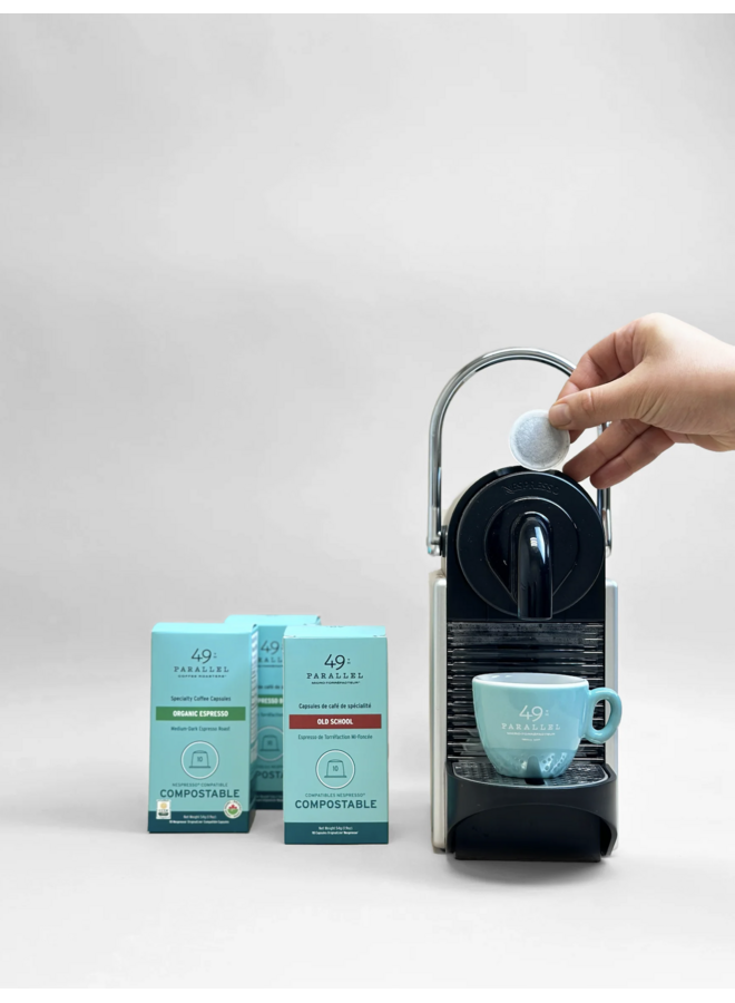 COFFEE CAPSULES - OLD SCHOOL ESPRESSO 10PCS