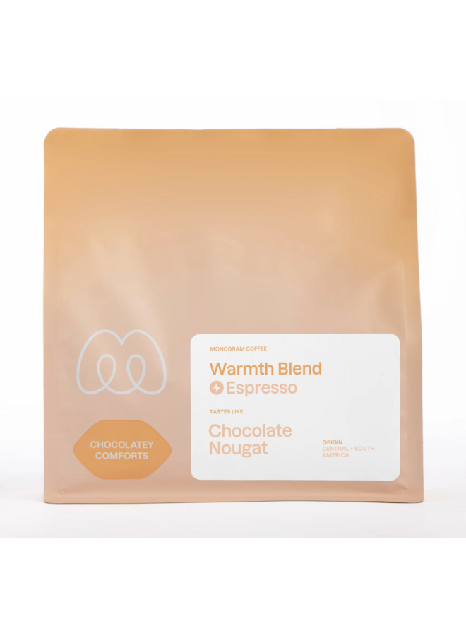COFFEE BEAN - WARMTH BLEND ESPRESSO - MONOGRAM