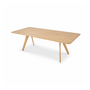 TOM DIXON SLAB DINING TABLE – NATURAL OAK