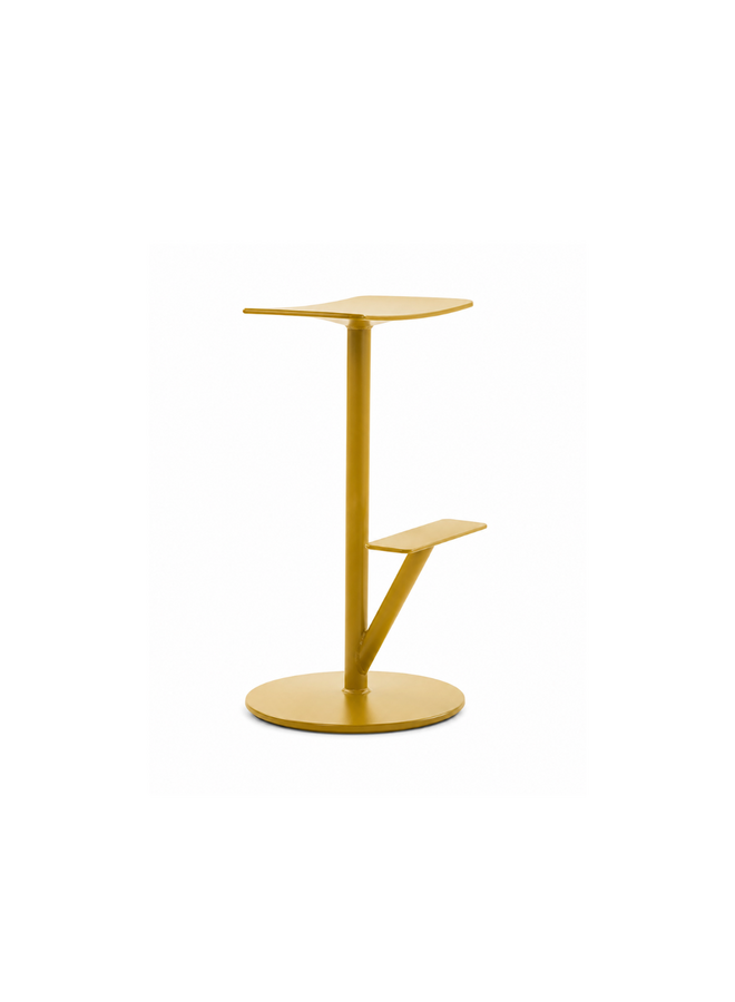 SEQUOIA COUNTER STOOL H.66 – OCHER MATT