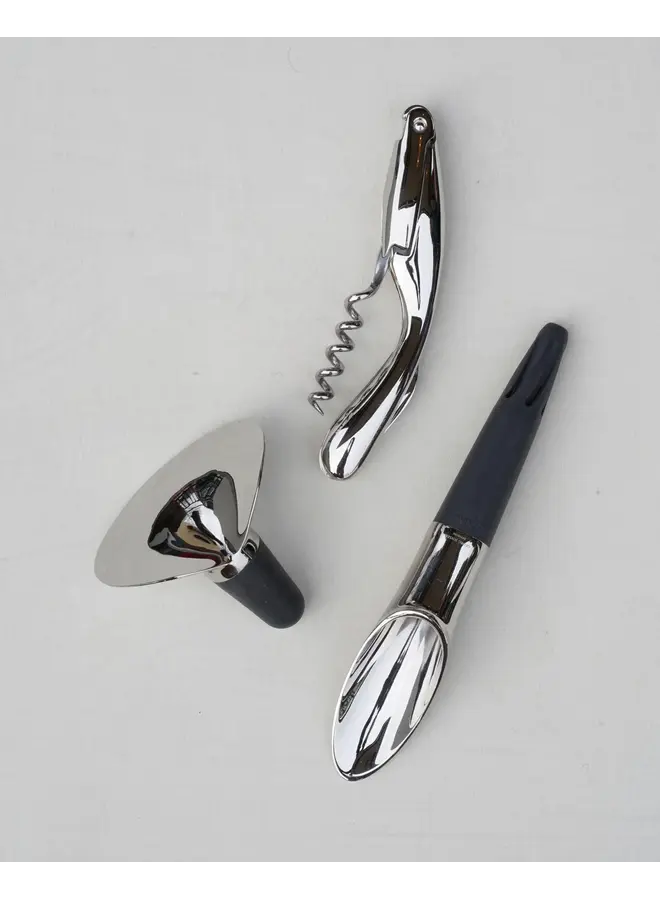 GEORG JENSEN 3-PIECE WINE SET