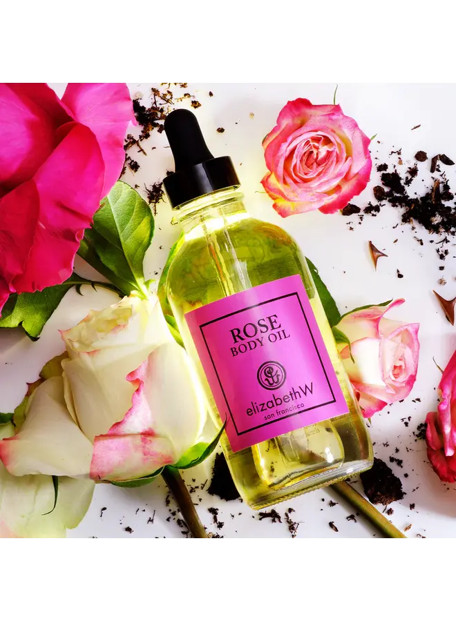 elizabeth W ROSE BODY OIL