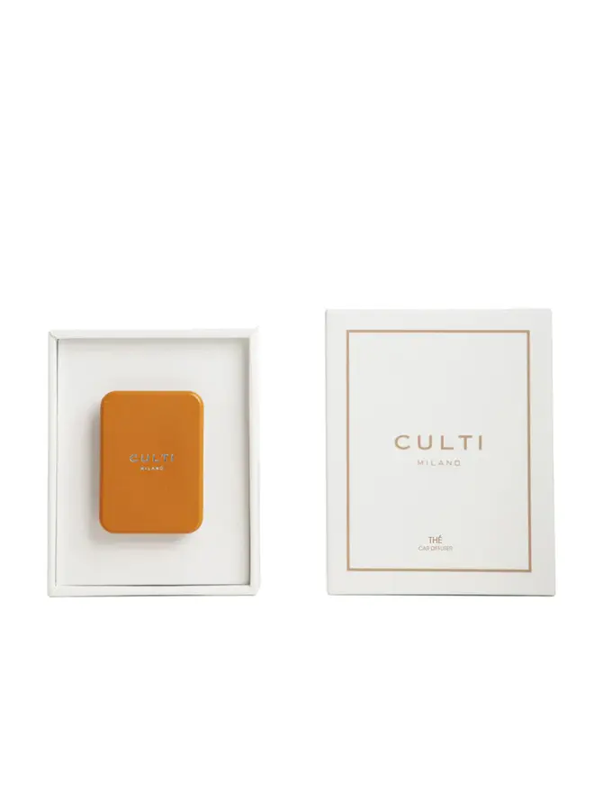 CULTI MILANO Car Diffuser Orange Leather