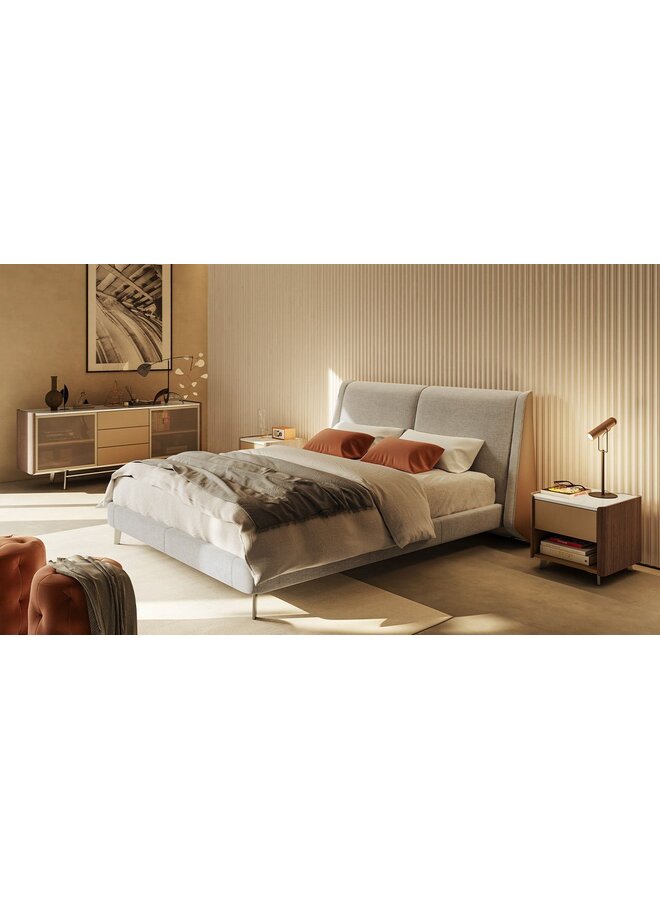 NATUZZI EDITIONS CUZCO BED LE10 MIX 68005303 & 15C4