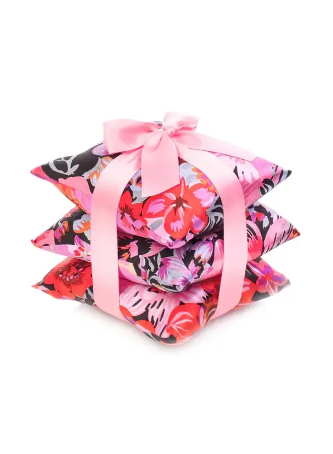 elizabeth W - SILK SACHET SET - MIDNIGHT GARDEN