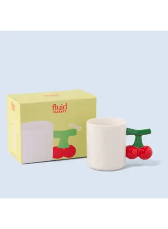 FLUID MARKET CHERRY MUG