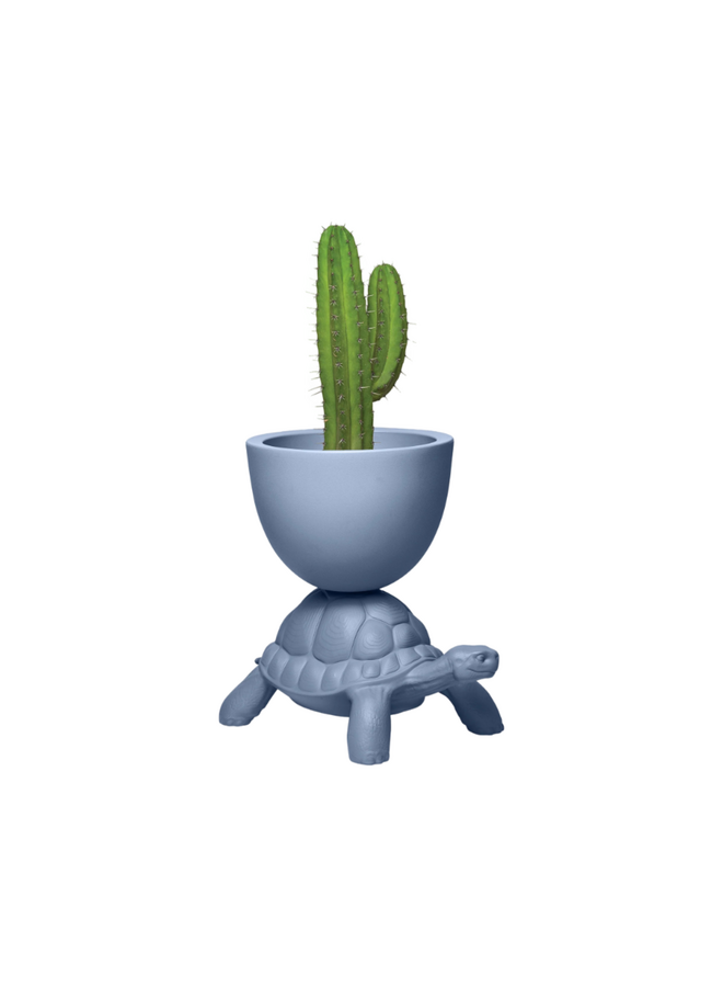 QEEBOO TURTLE CARRY PLANTER & CHAMPAGNE COOLER