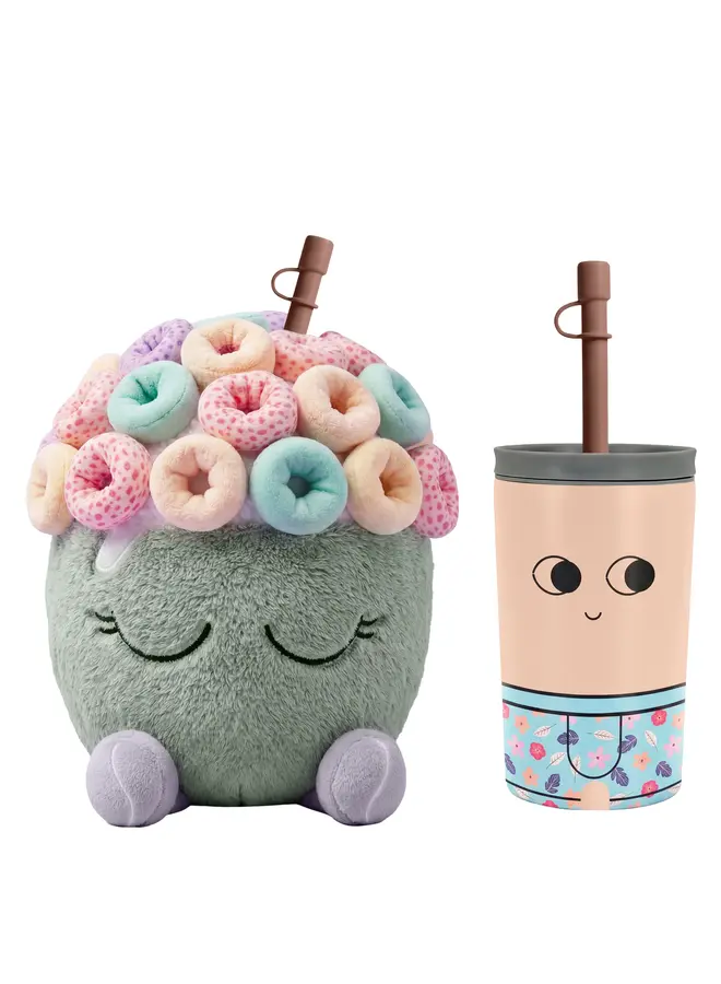 ASOBU PLUSHIE SIPPY CUP – SUNNY THE SPOON 12OZ / 355ML
