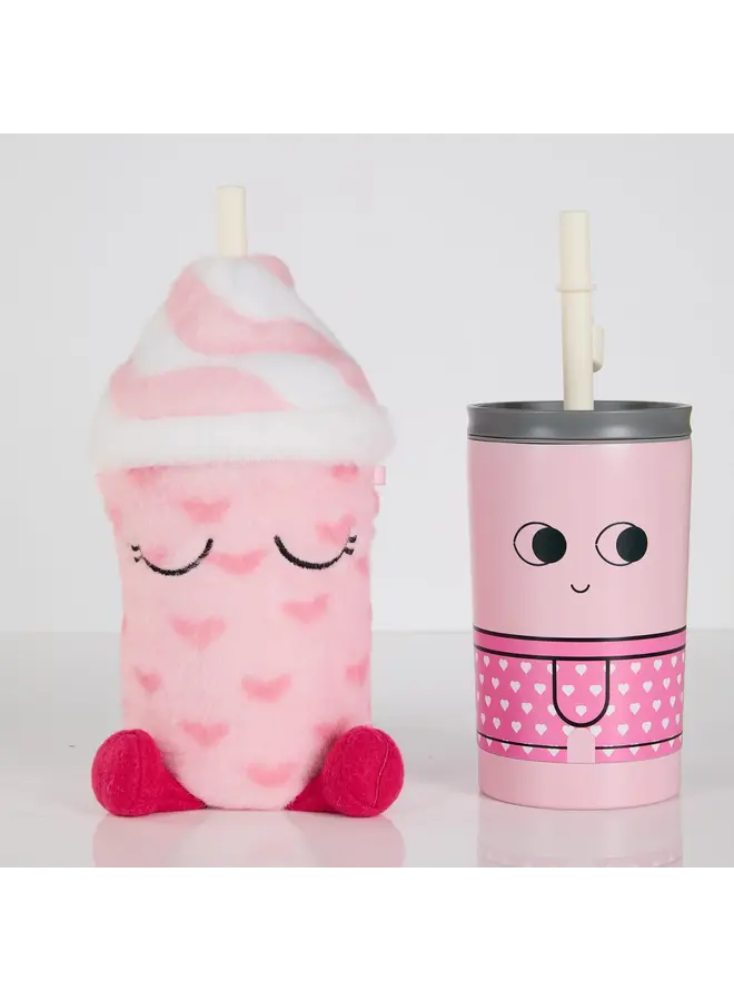 ASOBU PLUSHIE SIPPY CUP – LULU THE LOVE BUG 12OZ / 355ML