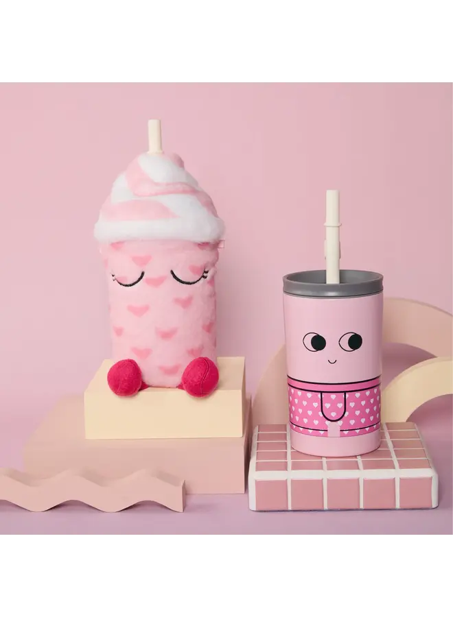 ASOBU PLUSHIE SIPPY CUP – LULU THE LOVE BUG 12OZ / 355ML