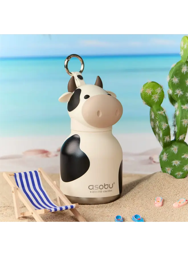 ASOBU MINI COW BESTIE WATER BOTTLE 6.7OZ / 200ML