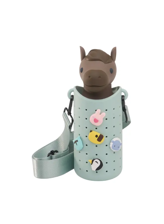 ASOBU HORSE BESTIE WATER BOTTLE 16OZ / 460ML