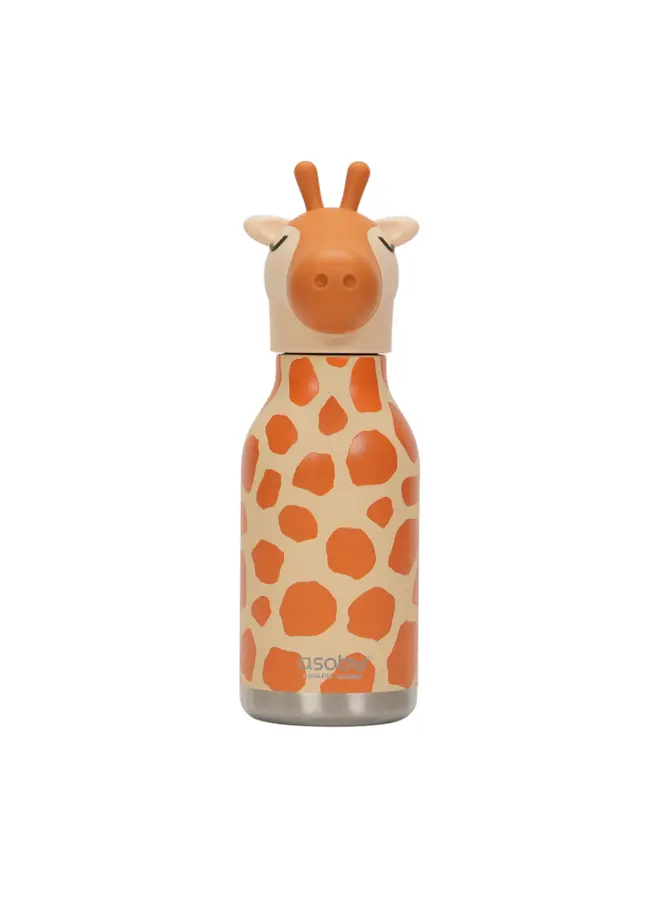 ASOBU GIRAFFE BESTIE WATER BOTTLE 16OZ / 460ML