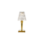 TABLE LAMP - BATTERY TRANSPARENT