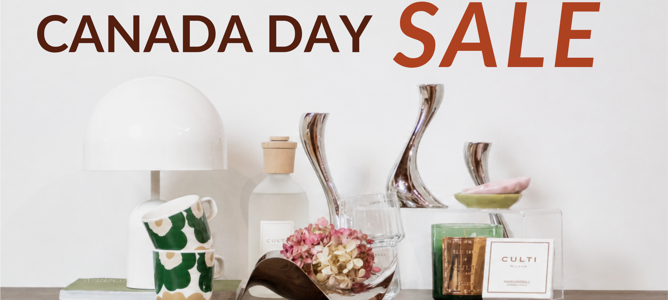Canada Day Sale — Celebrate Summer with 20% Off Selected Home Accessories