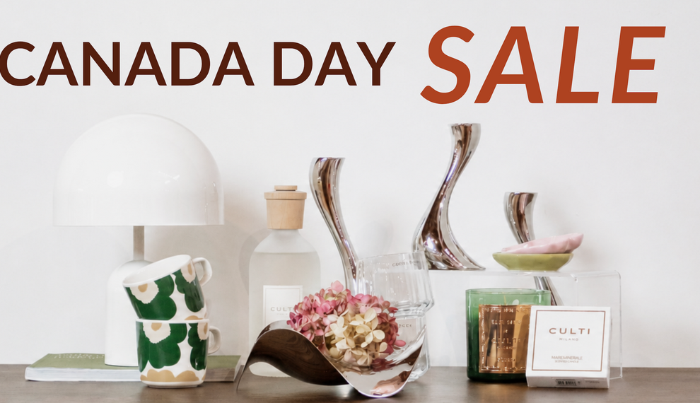 Canada Day Sale — Celebrate Summer with 20% Off Selected Home Accessories