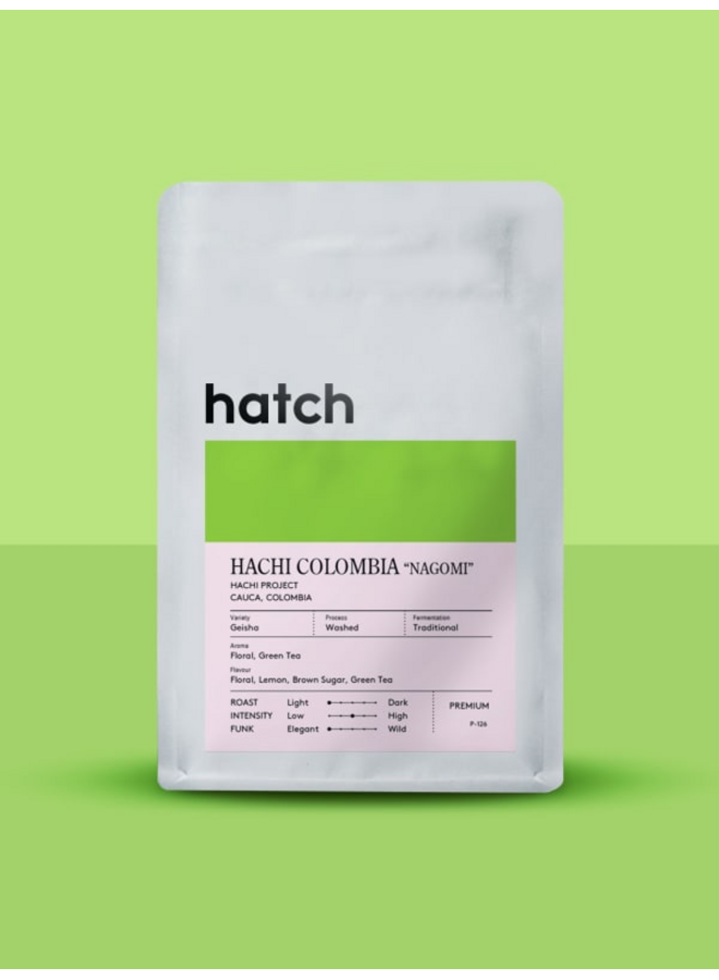 COLOMBIA, HACHI ‘NAGOMI’ GEISHA WASHED 200G