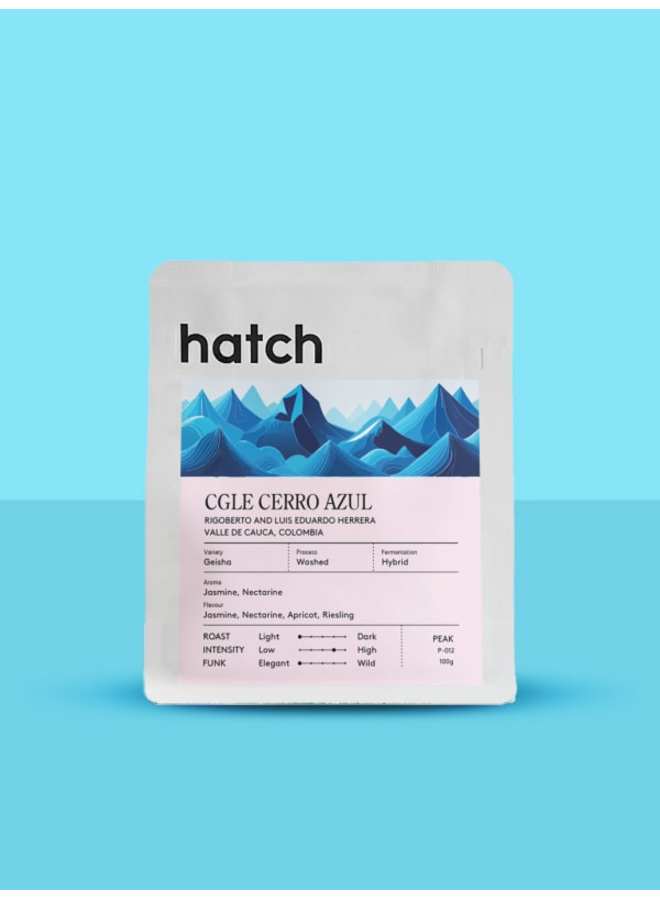 COLOMBIA, CERRO AZUL HW GEISHA 100G