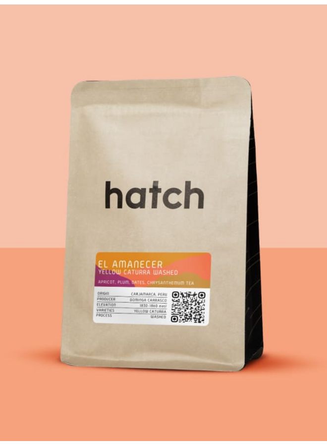 Peru, El Amanecer Yellow Caturra Washed 300g