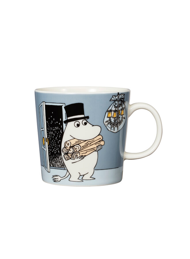 MOOMIN MOOMINPAPPA GREY MUG 0.3L