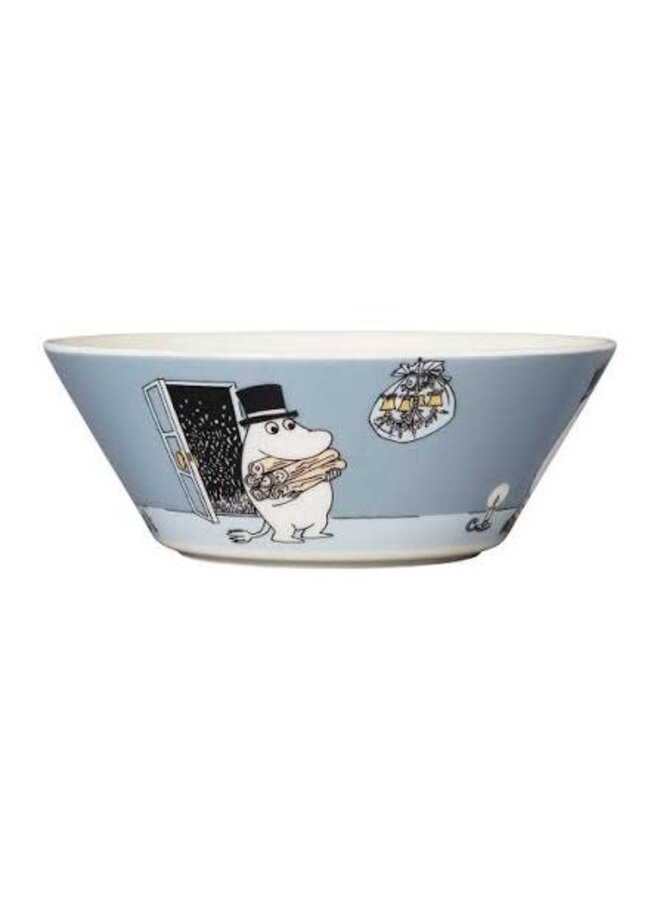 MOOMINPAPPA GREY BOWL 15CM