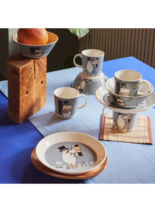 MOOMIN MOOMINPAPPA GREY MUG 0.3L