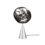 TOM DIXON MELT CONE FAT TABLE LAMP – SILVER LED