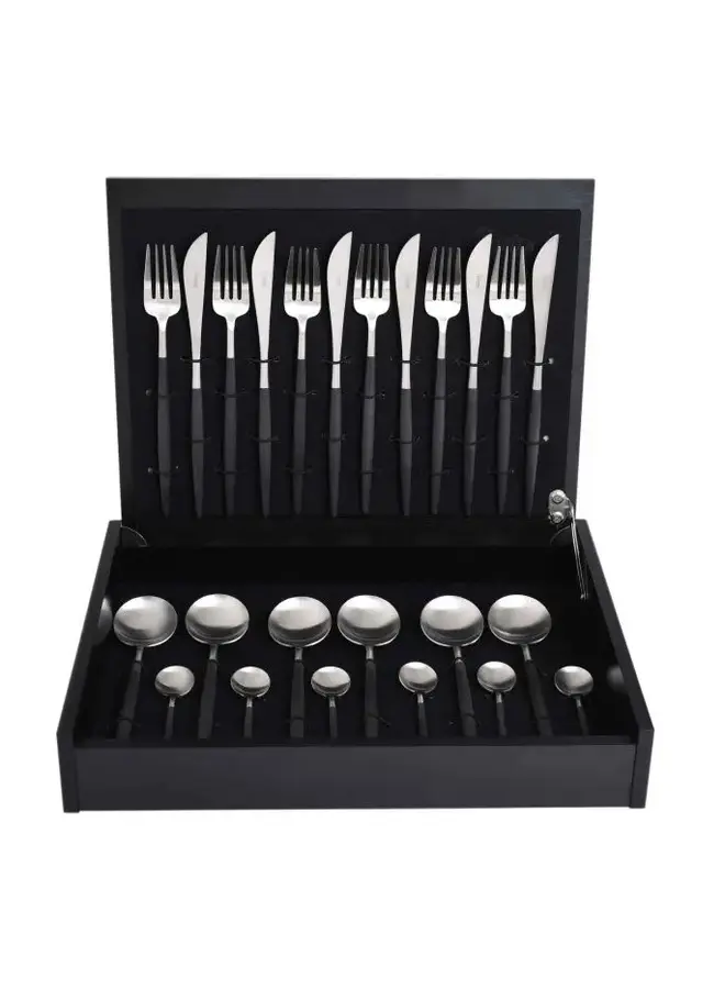 CUTIPOL GOA BLACK SILVER 24PCS SET