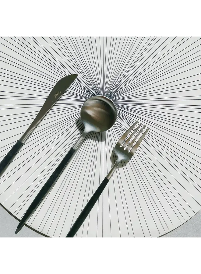 CUTIPOL GOA BLACK SILVER 24PCS SET