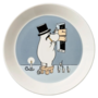 MOOMIN MOOMINPAPPA GREY PLATE 19CM