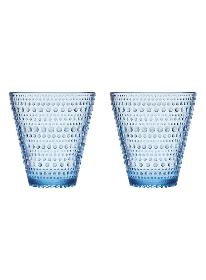 IITTALA KASTEHELMI AQUA TUMBLERS SET OF 2