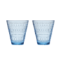 IITTALA KASTEHELMI AQUA TUMBLERS SET OF 2
