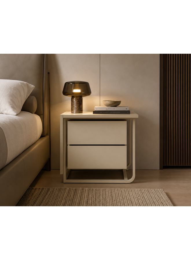 NATUZZI EDITIONS COMO NIGHTSTAND