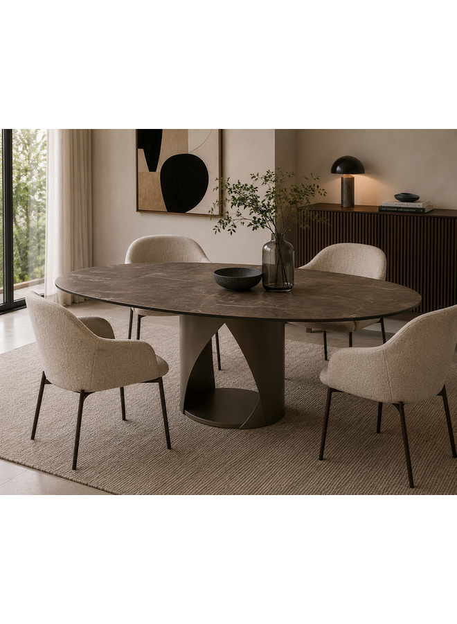 CALLIGARIS CYCLONE EXTENSION DINING TABLE