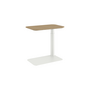 HUMANSCALE FLOAT MICRO ADJUSTABLE TABLE – WHITE / BAMBOO