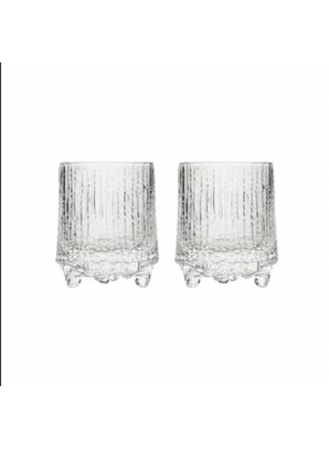 IITTALA ULTIMA THULE CORDIAL GLASS 5CL SET OF 2