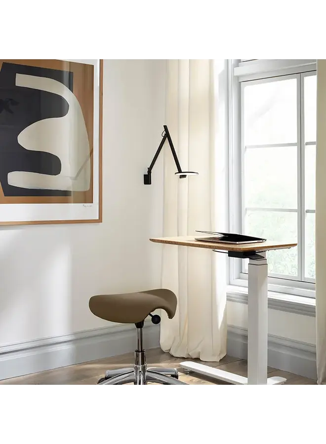 HUMANSCALE FREEDOM PONY STOOL – DESK HIGH WITH CASTERS